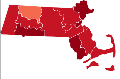 COVID-19 Cases Spike in Massachusetts