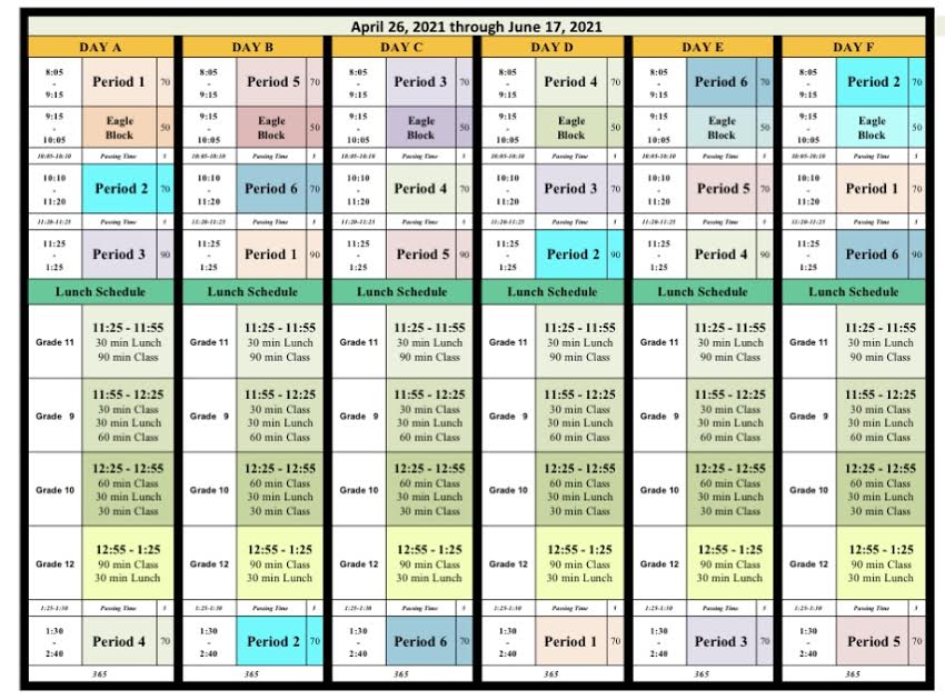 New Schedule Sends Shock Waves