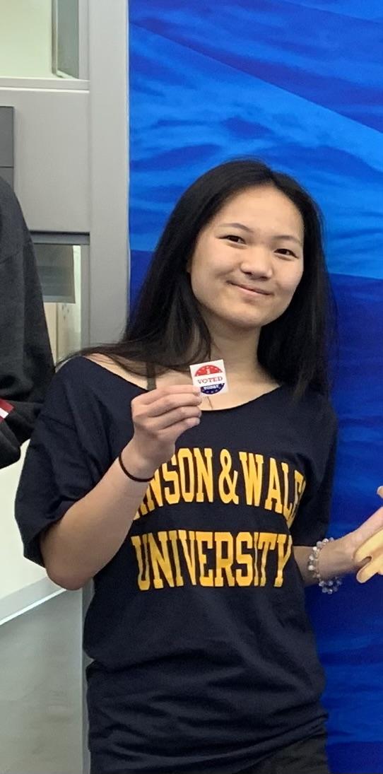 They Voted! SHS Seniors Head to Polls in Town Election