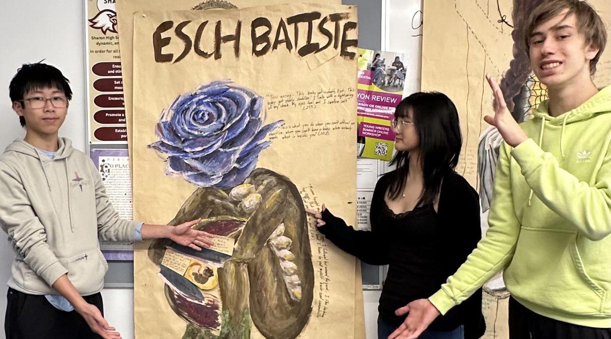 Honors Juniors Bring Characters to Life on the Page with "Body Biographies"